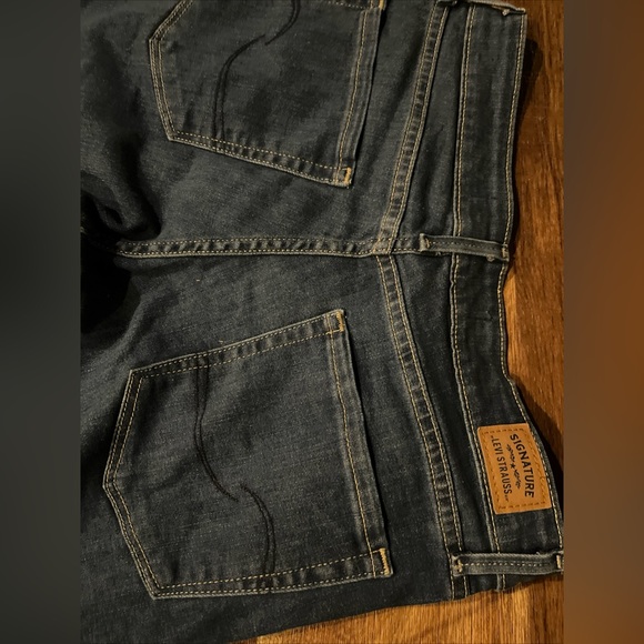 LEVI Strauss Signature Skinny Jeans Classic Size 29W Mid Rise Slim Leg - Picture 3 of 5